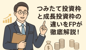 新NISAのつみたて投資枠と成長投資枠の違いをFPが徹底解説！