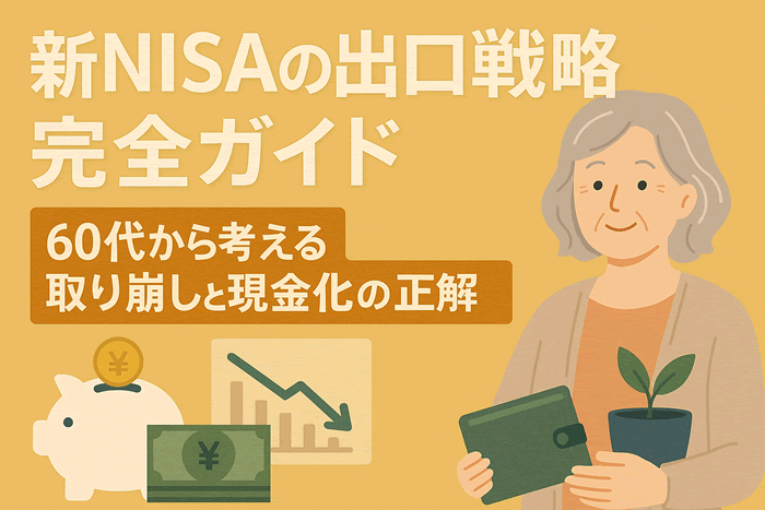 新NISAの出口戦略完全ガイド|60代から考える取り崩しと現金化の正解