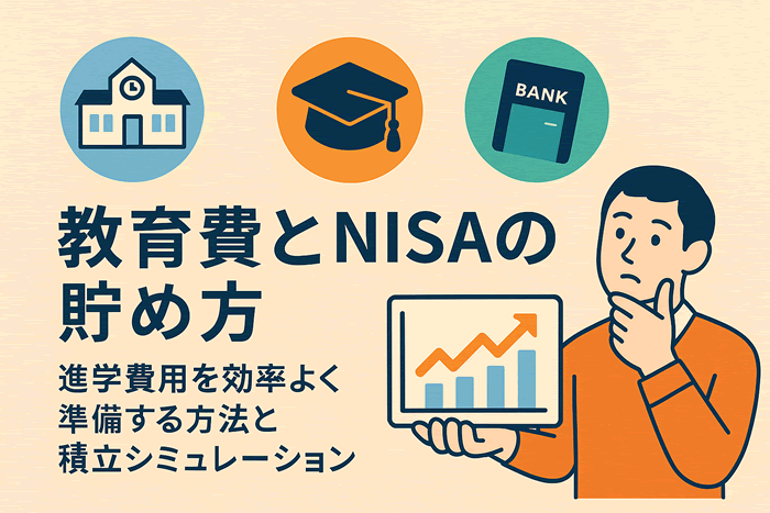 教育費とNISAの貯め方|進学費用を効率よく準備する方法と積立シミュレーション