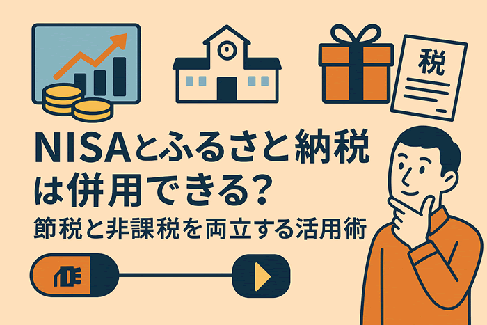 NISAとふるさと納税は併用できる?税制メリットを最大化する活用術