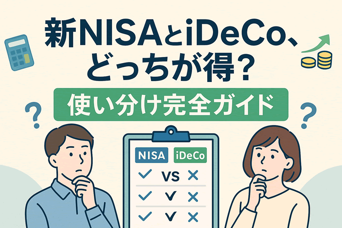 新NISAとiDeCo、どっちが得?初心者でも迷わない比較と賢い併用法