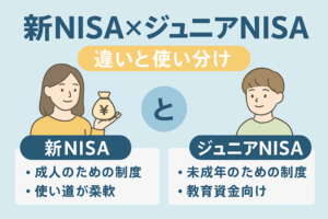 新NISAとジュニアNISAの違いと使い分け｜子どもの将来を見据えた賢い資産運用法