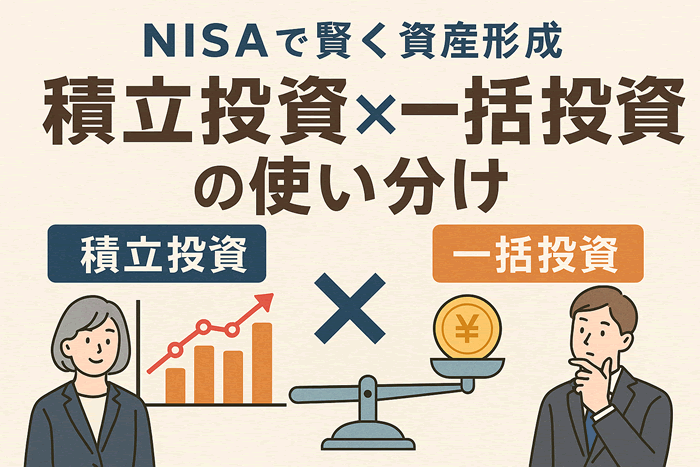 新NISAの積立投資で資産形成を加速する方法|ドルコスト平均法と一括投資の賢い使い分け