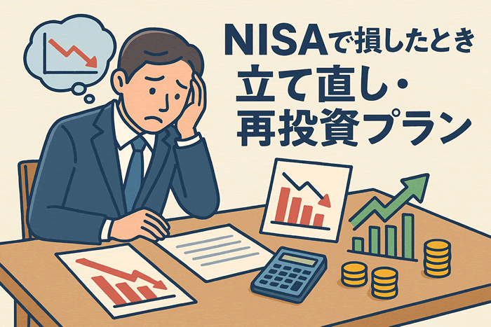 NISAで損したときの心構えとリカバリープラン|非課税制度を活かした立て直し術
