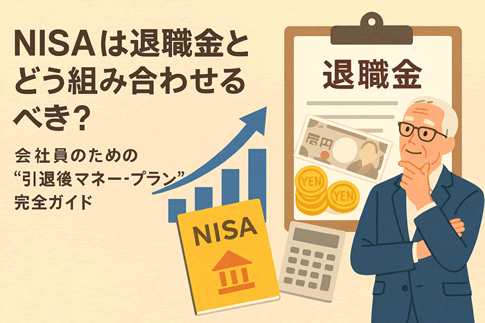 NISAは退職金とどう組み合わせるべき?会社員のための“引退後マネープラン”完全ガイド
